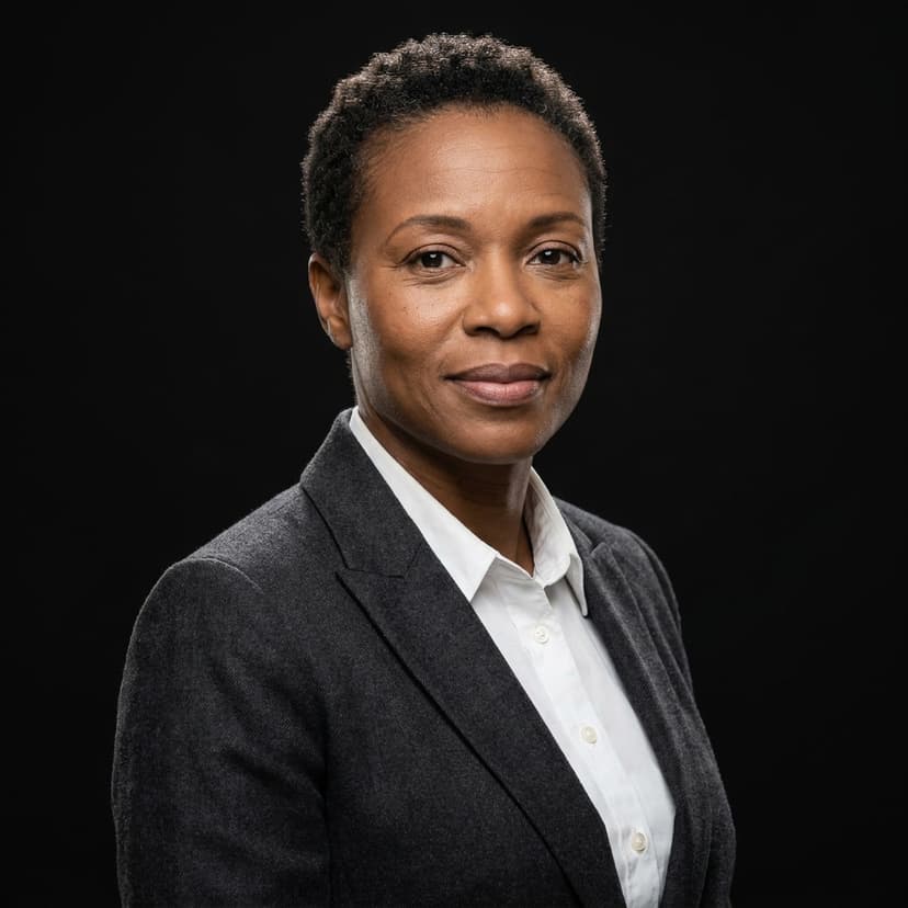 Executive headshot style